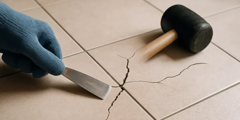 Fix Cracked Floor Tile Without Guesswork