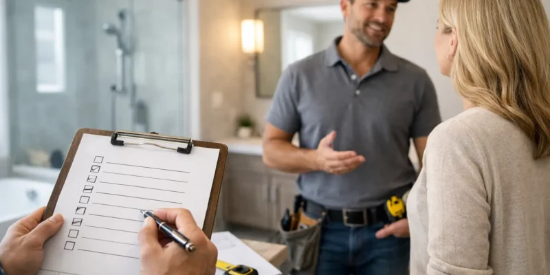 Bathroom Remodel Contractor Checklist Questions