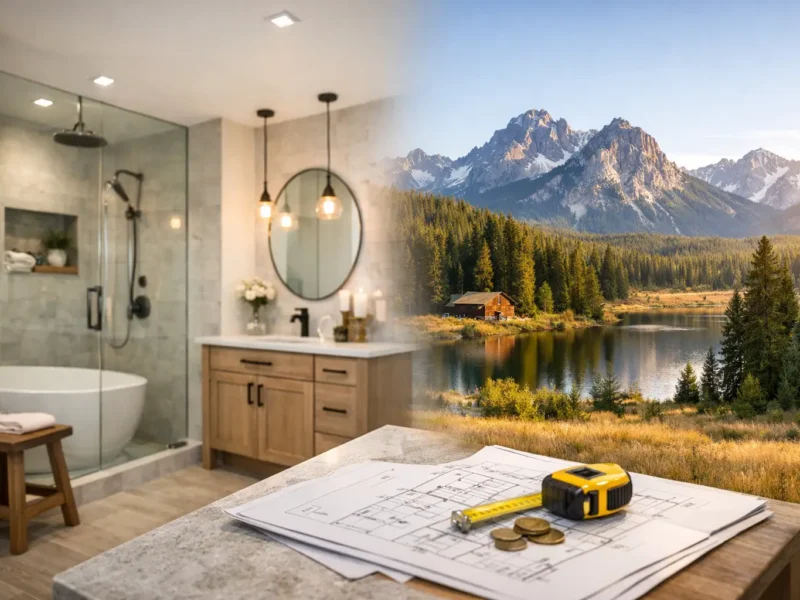 Bathroom Remodel Costs in Idaho Homes