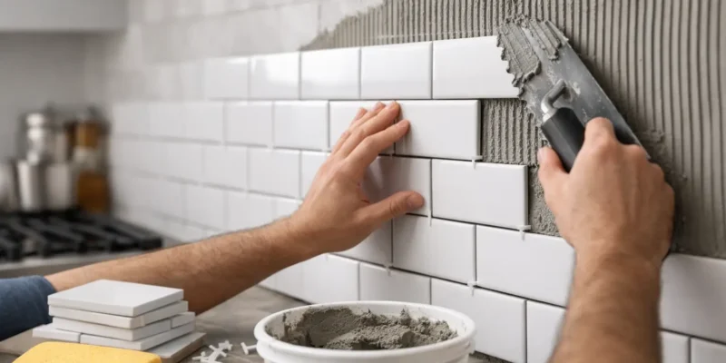 Kitchen Backsplash Tile Installation Done Right