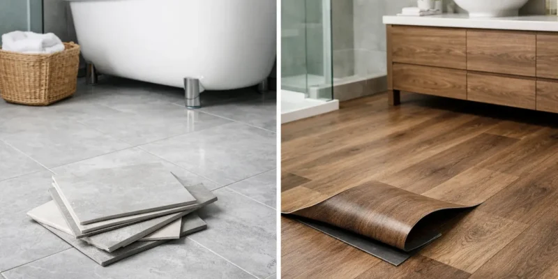 Tile or Vinyl Plank for Bathrooms?
