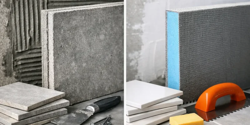 Cement Board vs Foam Board for Tile