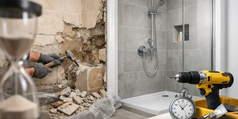 How Long Does a Shower Remodel Take?