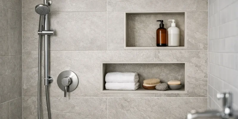 Shower Niche Placement Height and Size