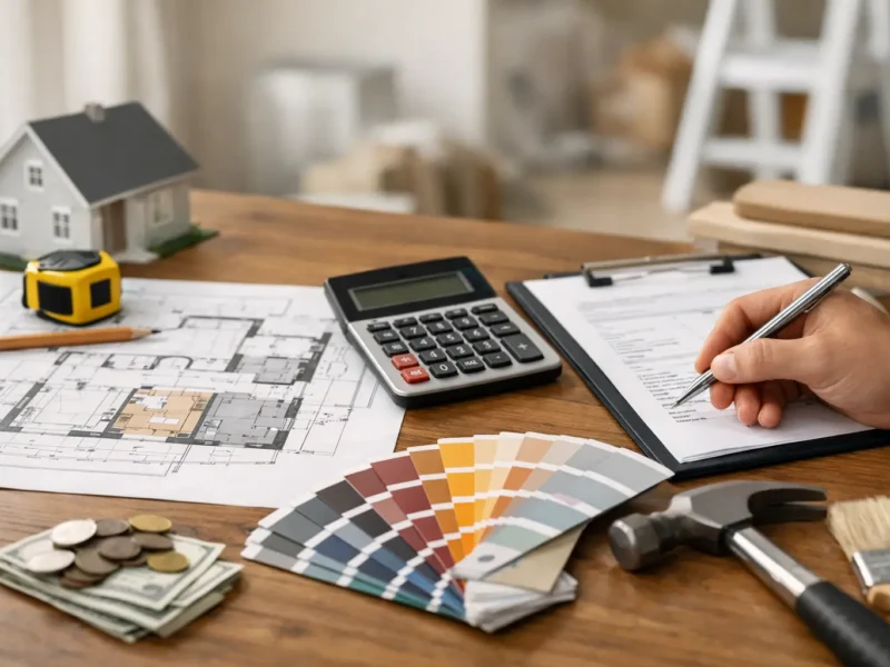 How to Budget a Home Renovation Right