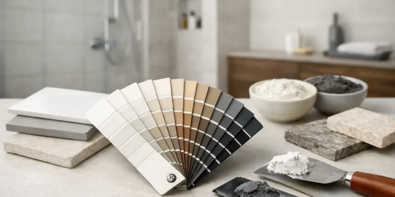 How to Choose Bathroom Grout Colors