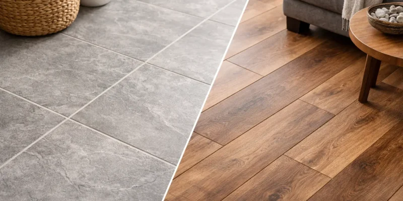 Tile Flooring Versus Laminate Flooring