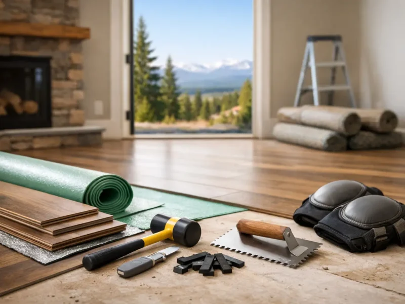 Flooring Installation Preparation Guide for Idaho Homes